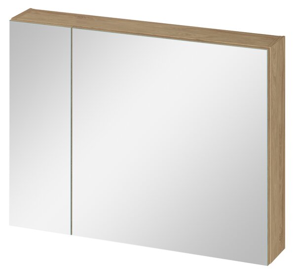 Cersanit Ovida dulap 79.4x14.1x59.2 cm cu oglinda stejar S1058-016