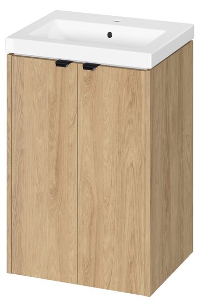 Cersanit Ovida lavoar cu dulap 50 cm stejar S4047-004