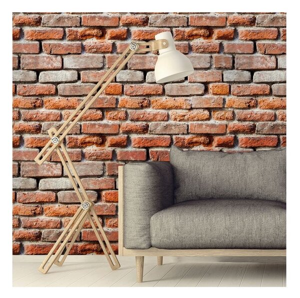 Autocolant perete Ambiance Woodstock, 60 x 60 cm