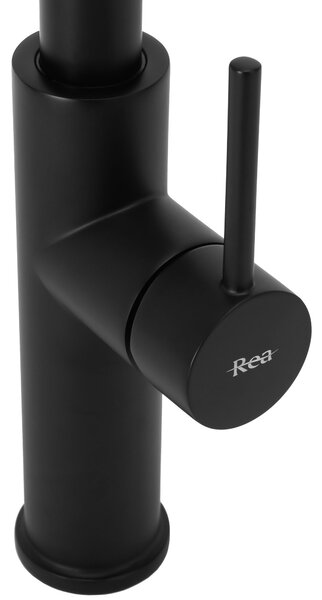 Baterie de bucătărie Rea Nest black mat