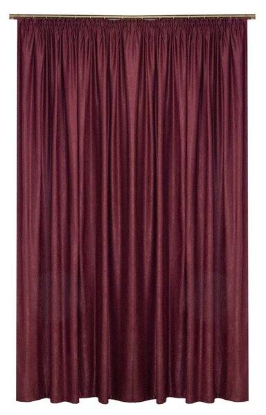 Set draperii Velaria Soft pruna, 2 160x260 cm