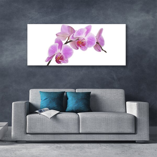 Tablou pe panza canvas Flori roz Floral
