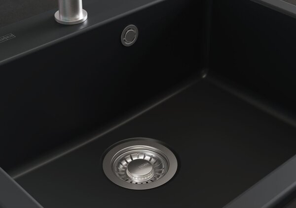 Franke Mythos MYK chiuveta din ceramica 59x51 cm negru 124.0749.515