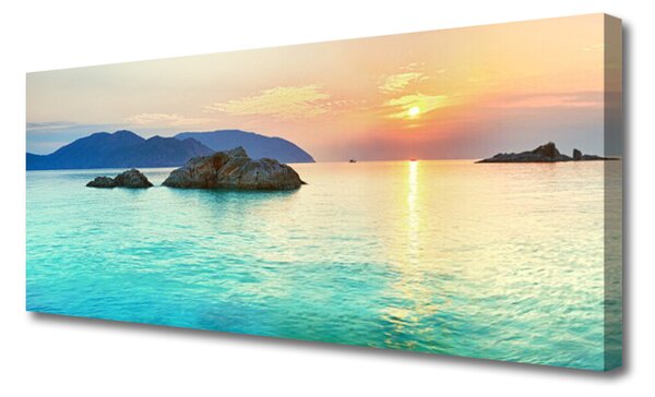 Tablou pe panza canvas Sea Peisaj Albastru