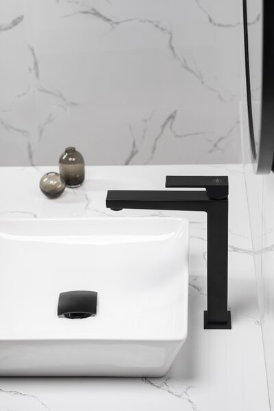 KFA Armatura Logon Black baterie lavoar stativ negru 5132-612-81