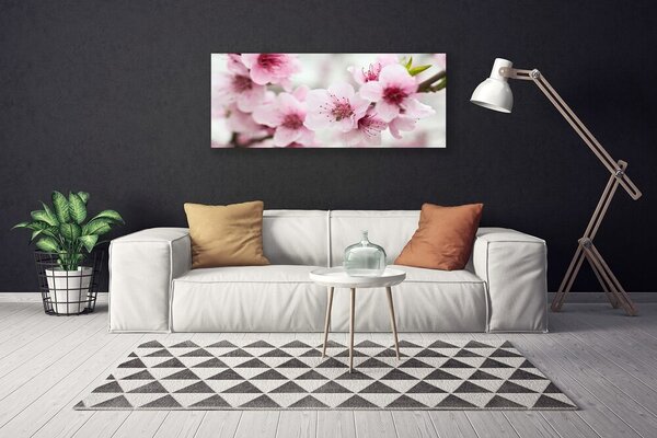 Tablou pe panza canvas Flori roz Floral