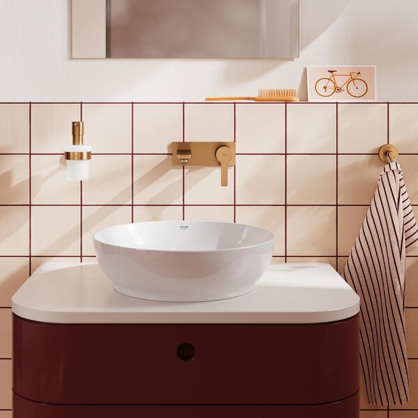 Grohe Lineare baterie lavoar ascuns Brushed Warm Sunset 23444DL1