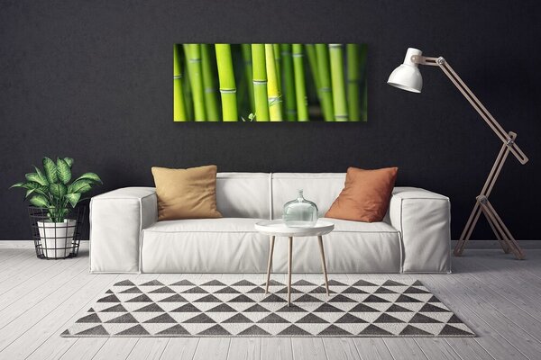 Tablou pe panza canvas Bamboo Natura Verde
