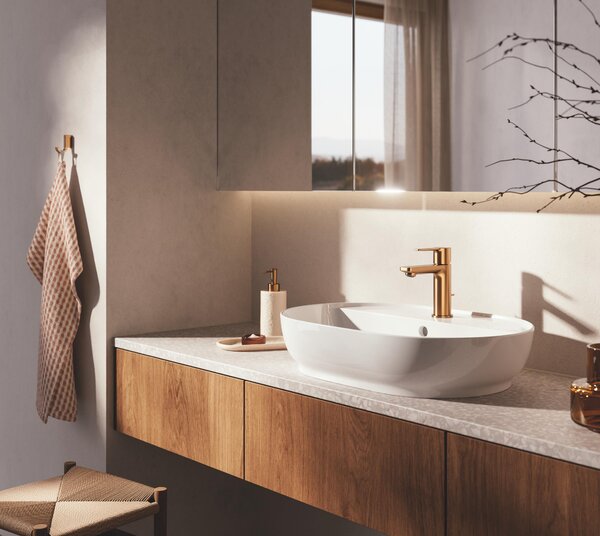 Grohe Lineare baterie lavoar stativ Brushed Warm Sunset 23791DL1