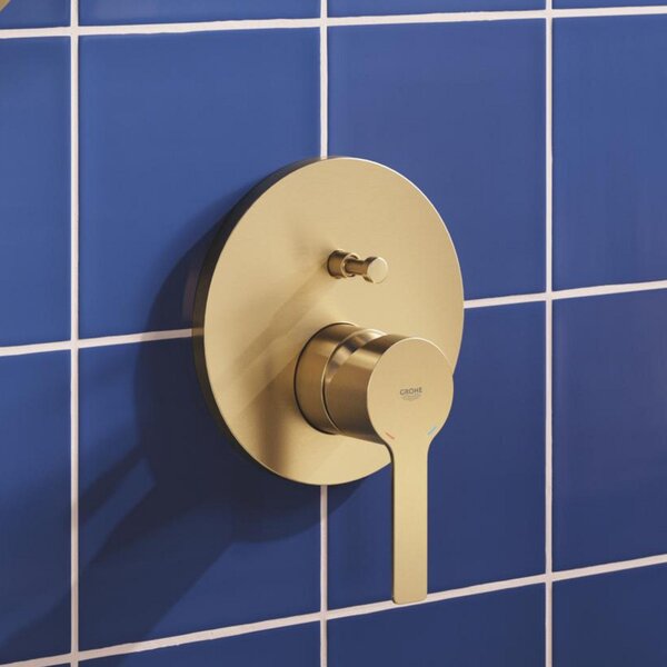 Grohe Lineare baterie cadă-duș ascuns Brushed Cool Sunrise 24064GN1