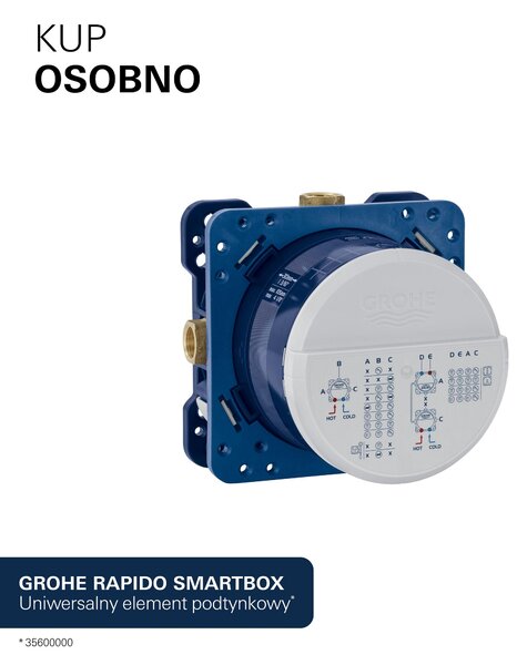 Grohe Lineare baterie cadă-duș ascuns Brushed Warm Sunset 24064DL1