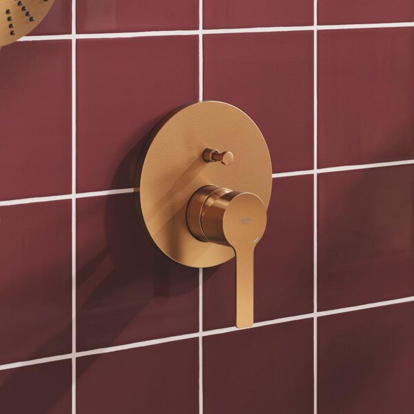 Grohe Lineare baterie cadă-duș ascuns Brushed Warm Sunset 24064DL1