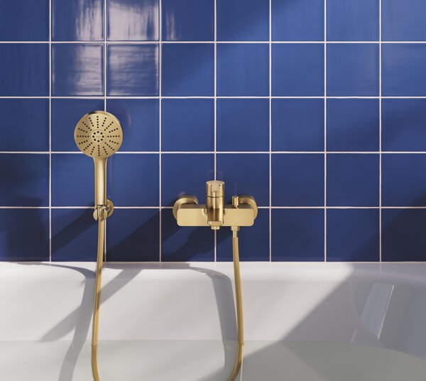 Grohe Lineare baterie cadă-duș perete Brushed Cool Sunrise 33849GN1