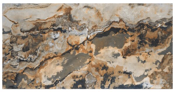 Gresie portelanata rectificata Corona Natural, 60 x 120, lucioasa