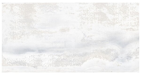 Gresie portelanata rectificata Solid White Metallic (115), 60 x 120, mata