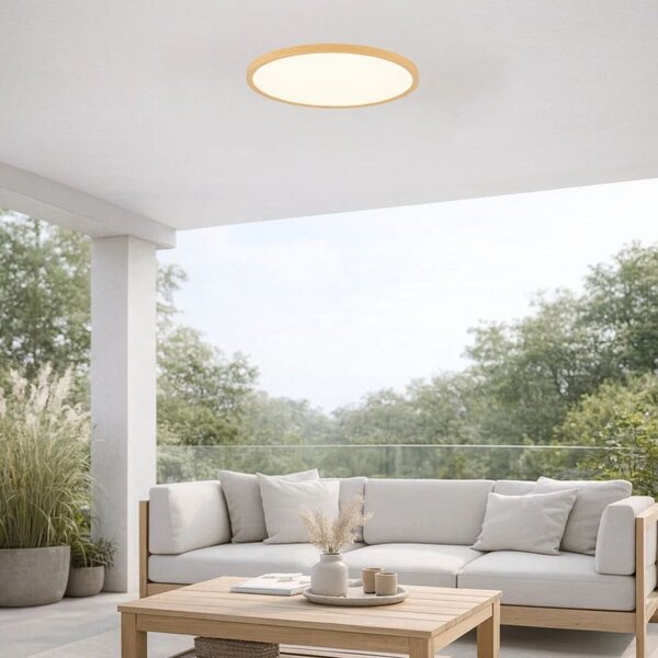Rabalux Lautrec plafoniera de exterior 1x24 W bej 75085
