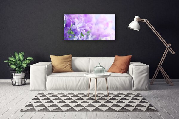 Tablou pe panza canvas Flori roz Floral