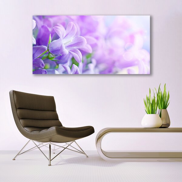 Tablou pe panza canvas Flori roz Floral