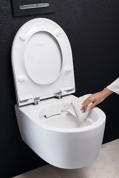 Geberit iCon vas wc agăţat fără margine alb lucios 503.232.00.1
