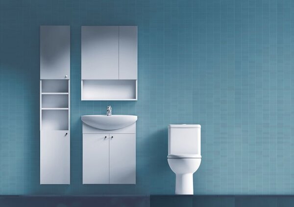 Jika Lyra Plus lavoar 60x46 cm ovale mobilier alb H8133830001041