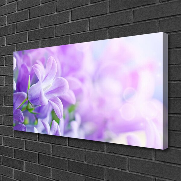 Tablou pe panza canvas Flori roz Floral