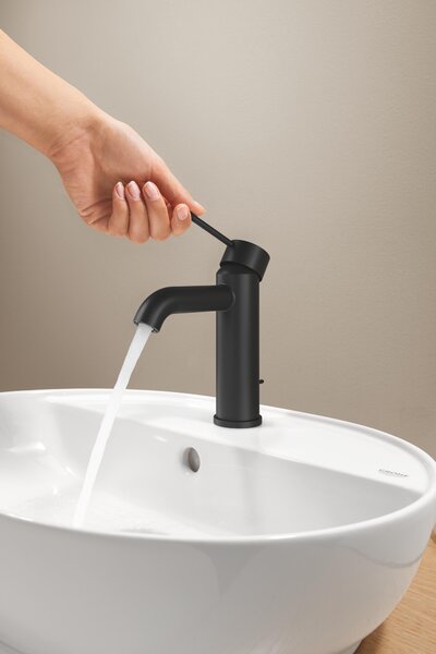 Grohe Essence New baterie lavoar stativ negru 237972431