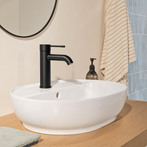 Grohe Essence New baterie lavoar stativ negru 237972431