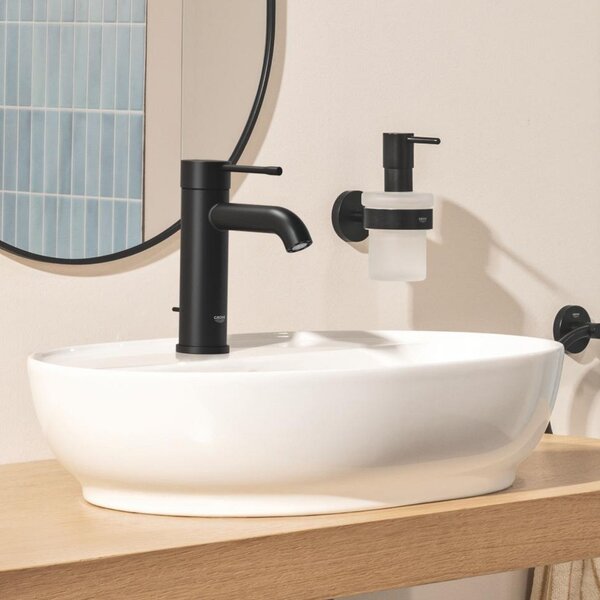 Grohe Essence New baterie lavoar stativ negru 235892431