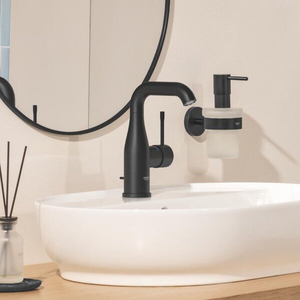 Grohe Essence New baterie lavoar stativ negru 234622431