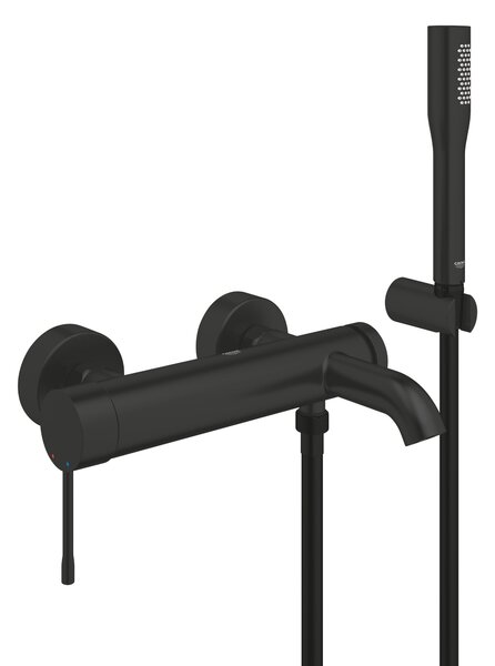 Grohe Essence New baterie cadă-duș ascuns negru 336282431