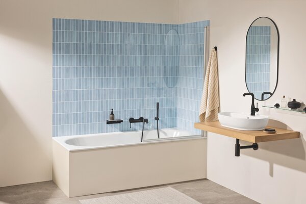 Grohe Essence New baterie cadă-duș ascuns negru 336282431