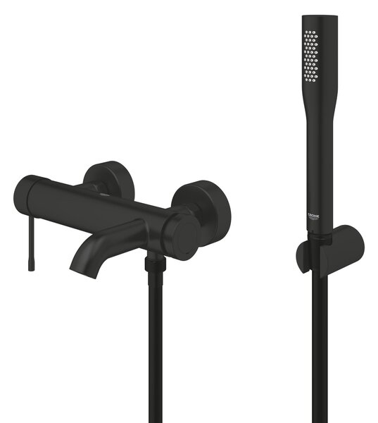 Grohe Essence New baterie cadă-duș ascuns negru 336282431