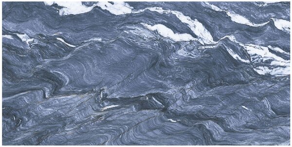 Gresie portelanata rectificata Ocean Blue, 59.5 x 119.5, lucioasa
