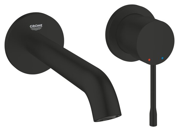 Grohe Essence New baterie lavoar ascuns negru 194082431