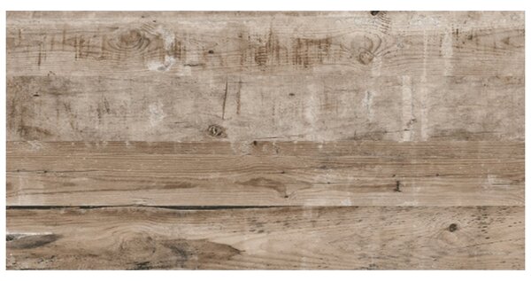 Gresie portelanata rectificata Serawood Brown, 60 x 120, mata, gresie tip parchet