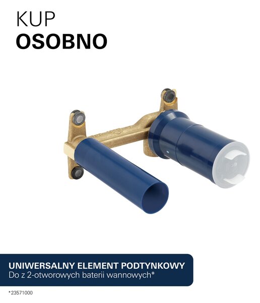 Grohe Essence New baterie lavoar ascuns negru 199672431