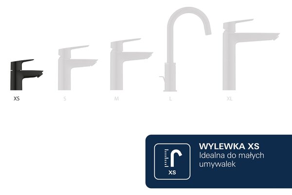 Grohe Lineare New baterie lavoar stativ negru 321092431