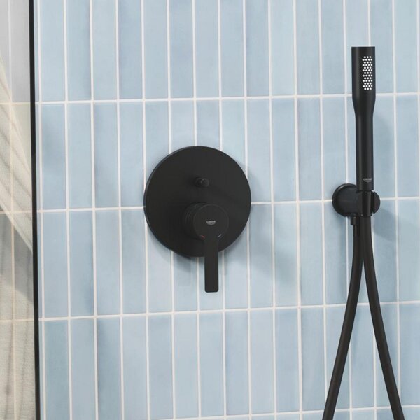Grohe Lineare New baterie cadă-duș ascuns negru 240642431