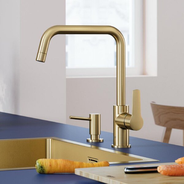 Grohe Start baterie bucătărie pe picior Brushed Cool Sunrise 30470GN0