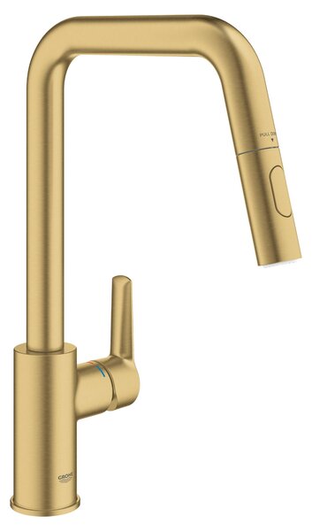 Grohe Start baterie bucătărie pe picior Brushed Cool Sunrise 30631GN0