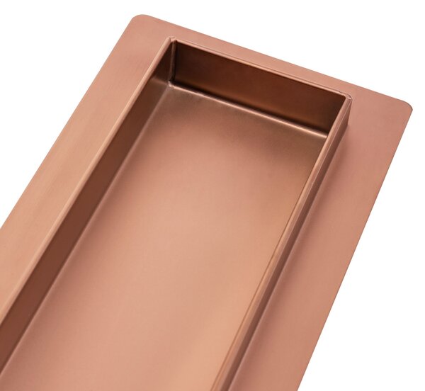 Rigola liniara Rea Pure Neo brushed copper 60