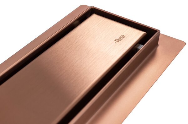 Rigola liniara Rea Pure Neo brushed copper 60