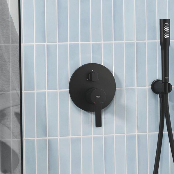 Grohe Lineare New baterie cadă-duș ascuns negru 240952431