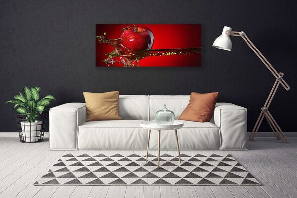 Tablou pe panza canvas Apple a apei Bucătărie Roșu