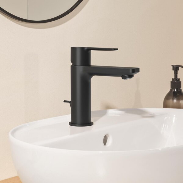 Grohe Lineare New baterie lavoar stativ cu termostat negru 237902431