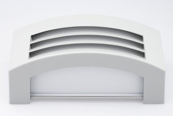 Aplica de exterior, montare perete, IP54, soclu E27, 29 x 13 x 11 cm, gri