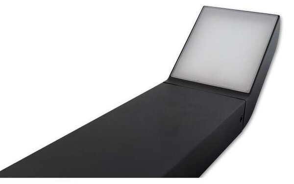 Lampa LED Clark, 12W, lumina neutra 4000K, IP54, 10 x 13.5 x 49 cm, alimentare retea