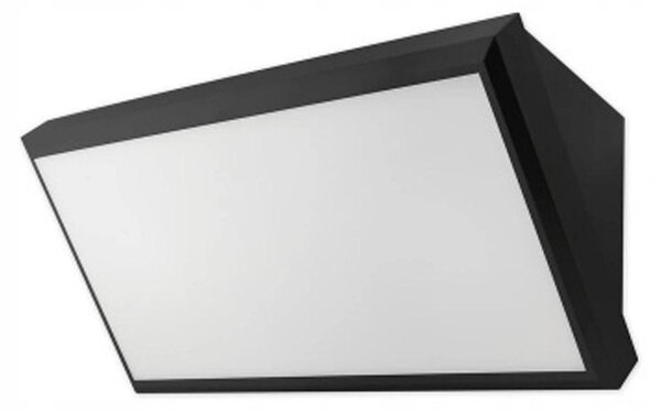 Aplica LED de gradina, 12W, LED SMD, lumina neutra 4000K, 700 lm, IP65, negru
