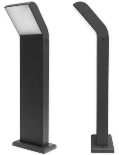 Lampa LED Clark, 12W, lumina neutra 4000K, IP54, 10 x 13.5 x 49 cm, alimentare retea