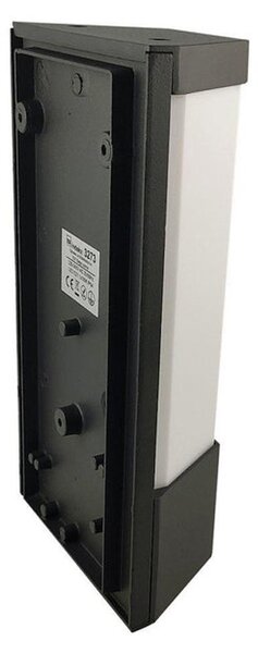 Aplica Diego pentru exterior, LED E27, 18W, IP54, aluminiu, 13.7 x 72 x 26 cm, negru